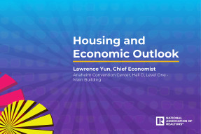 Cover of Lawrence Yun's slides: Housing and Economic Outlook, November 14, 2023