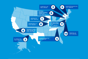 2024 Q2 Metro Areas With Largest Percent Gain in Existing Single-Family Home Home Price