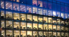 Commercial Offices at Night