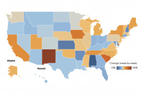 U.S. Map: Tracking Jobless Claims, Week Ending April 3, 2021