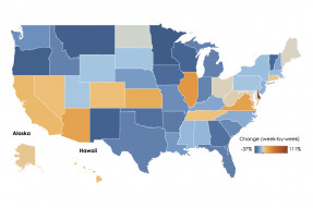 U.S. Map: Tracking Jobless Claims, Week Ending December 12