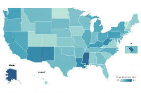 U.S. Map: Unemployment Rate by Demographics