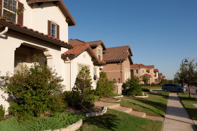 Homes in Texas suburb