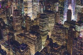 Midtown Manhattan at night