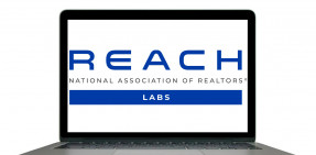 NAR REACH Labs logo on a laptop screen