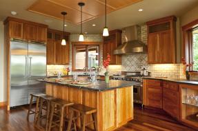 Newly remodeled kitchen