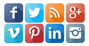 Social media icons