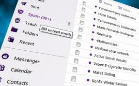 Spam Email Inbox