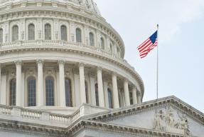 East Front of US Capitol Close Up