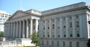 U.S. Treasury Department in Washington, DC