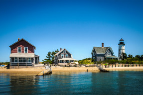 Vacation homes on the beach