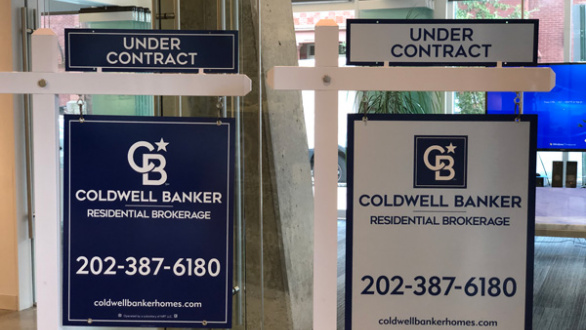 Coldwell Banker yard signs