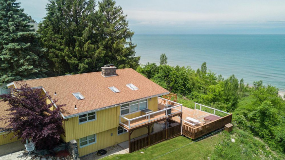 lake house in Michigan