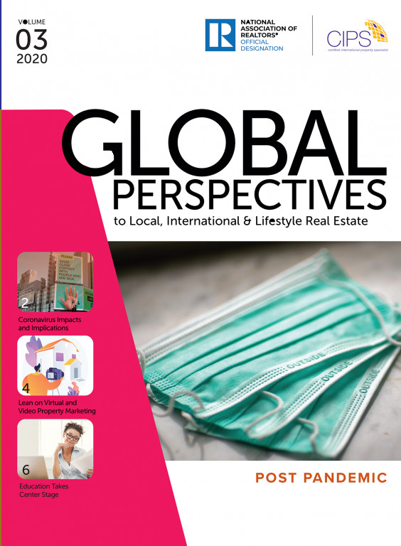 Cover of the 2020 V3 Issue of Global Perspectives: Post Pandemic