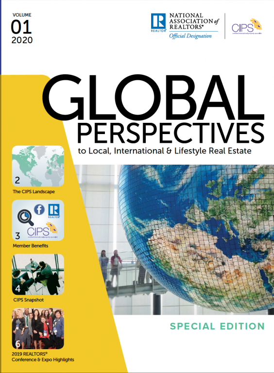 Cover of the 2020 Volume 01 issue of Global Perspectives: Special Edition