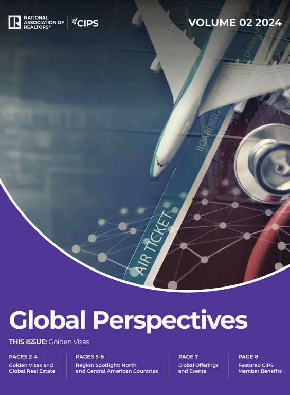 Cover of the 2024 Volume 02 issue of Global Perspectives: Golden Visas