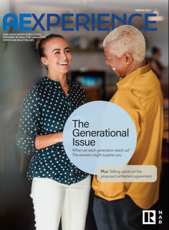 AExperience Spring, 2024 cover, The Generational Issue