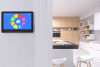 House interior with smart home control panel