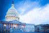 U.S. Capitol at dusk